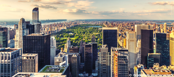 Vue depuis l'Empire State Building